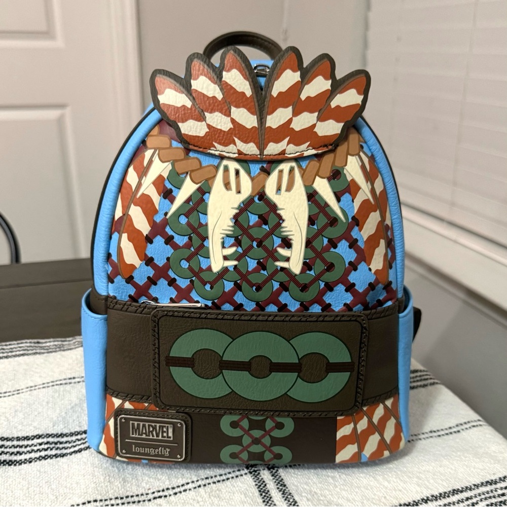 Disney Marvel Black Panther Wakanda Forever Loungefly Backpack
